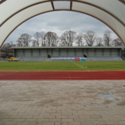 Die neue Gegentribüne des Hans-Walter-Wild-Stadions. Foto: Stadt Bayreuth