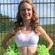 Das ist Jasmin Barth von den Cheerdancers Diamonds. Foto: Sandra Stockinger.