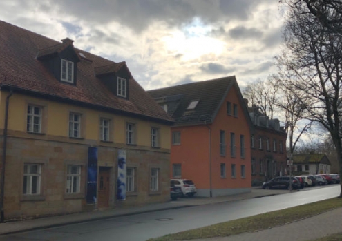 Bayreuths Stadtteil Moritzhöfen mit dem Wilhelm-Leuschner-Geburtshaus. Foto: Susanne Monz