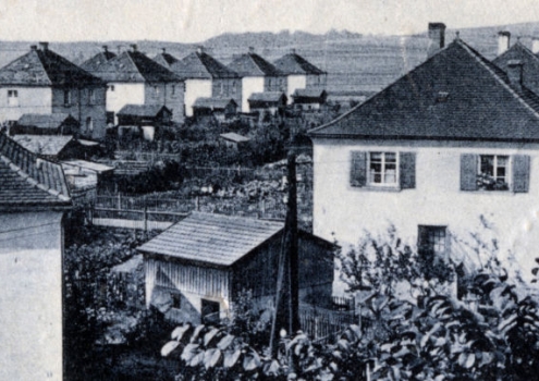 Siedlung Rabenstein um 1920. Foto: Archiv Bernd Mayer.