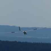 Segelflieger in der Luft. Foto: LSG Bayreuth