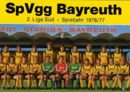 Mannschaftsfoto SpVgg 1976/1977. Archivfoto: Stephan Müller