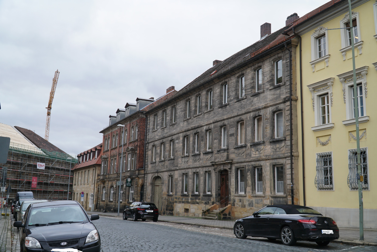 In der Ludwigstraße in Bayreuth wurde schon ein Kinofilm gedreht.