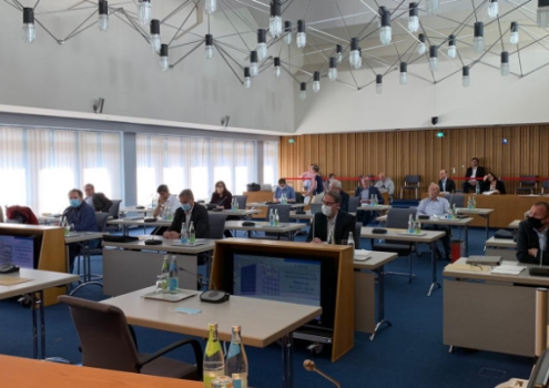 Der Ferienausschuss der Stadt Bayreuth trifft derzeit die Entscheidungen. Foto: Katharina Adler