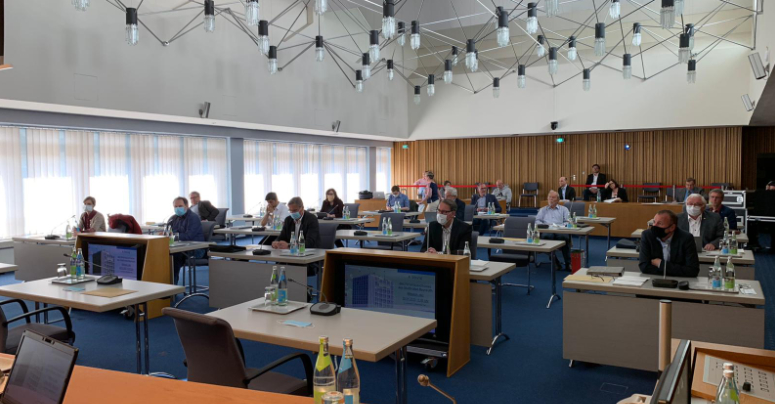 Der Ferienausschuss der Stadt Bayreuth trifft derzeit die Entscheidungen. Foto: Katharina Adler