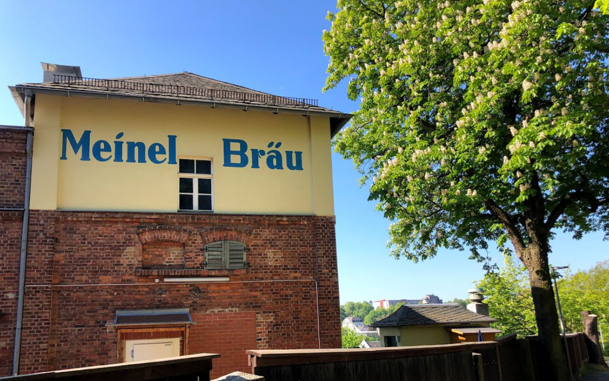 Das Meinel-Bräu in Hof. Foto: Christoph Scholz