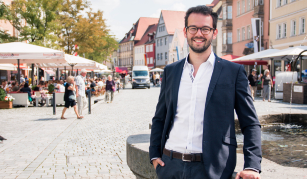 Bayreuths zweiter Bürgermeister, Andreas Zippel (SPD) möchte transparent sein. Foto: www.matchinglightphotography.de