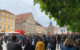 Demonstration in Bayreuth: Am Samstag (8. Januar 2022) wird gegen den Kohleabbau in Lützerath (NRW) protestiert. Symbolfoto: Katharina Adler