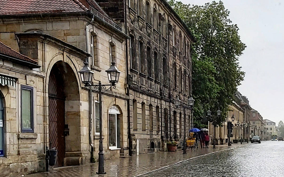 Die Friedrichstraße in Bayreuth. Foto: Neele Boderius