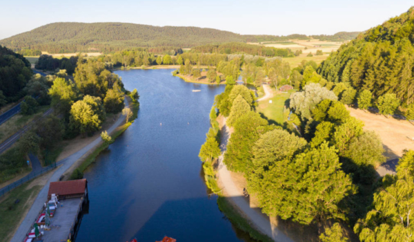 Der Trebgaster Badesee. Archivfoto: Oliver Riess