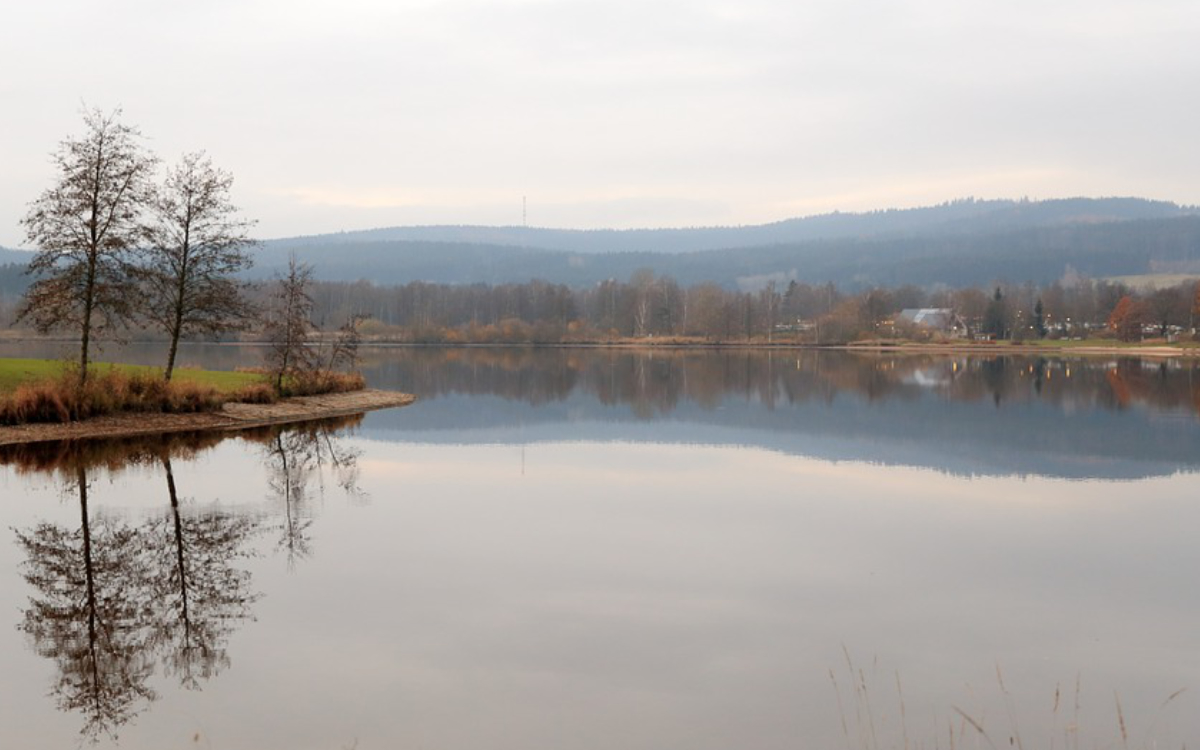 Der See in Weißenstadt. Jetzt hat das Landratsamt Wunsiedel eine Badewarnung wegen Blaualgen ausgesprochen. Foto: Pixabay