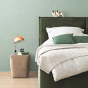 Harmonie für die Wand: Jadegrün bringt eine entspannte Atmosphäre in jeden Raum. Foto: djd/Schöner Wohnen Farbe