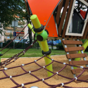 Bayreuths neuer Spielplatz in der Peuntgasse. Archivfoto: Frederik Eichstädt