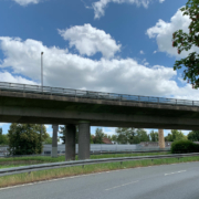 Die Bauarbeiten für die Hochbrücke in Bayreuth stehen in den Startlöchern. Im Verkehrsausschuss wurde nun noch einmal darüber diskutiert. Archivfoto: Katharina Adler