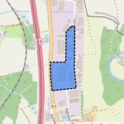 Das Gewerbegebiet Wolfsbach-Nord hat den Bauausschuss in Bayreuth beschäftigt. Foto: OpenStreetMap