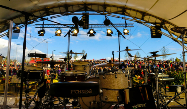 Im Sommer findet ein großes Open-Air-Festival in Bayreuth statt. 