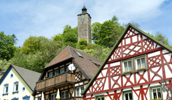 Das Hotel Bube in Bad Berneck soll zu neuem Leben erwachen. Foto: A. Hub