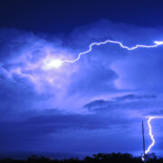 Der Deutsche Wetterdienst warnt in weiten Teilen Frankens vor Gewittern. Symbolfoto: NOAA/unsplash