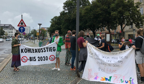 Die Aktivisten von Fridays For Future haben in Bayreuth demonstriert. Diesmal unter dem Motto: 