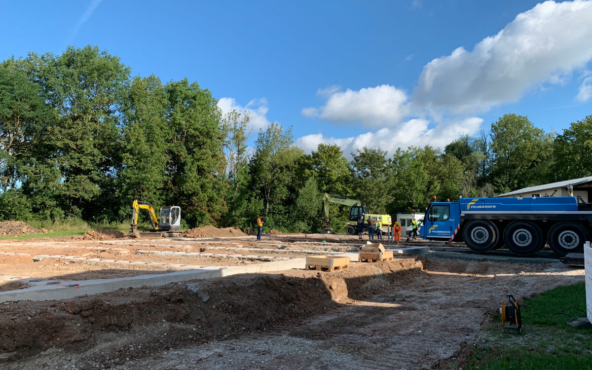 Der Modulbau am BKH Bayreuth soll auf diesem Gelände entstehen. Foto: Katharina Adler