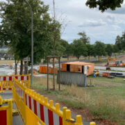 Der Bau des Kreisverkehrs im Bayreuther Stadtteil St. Johannis wird früher fertig als geplant. Archivfoto: Katharina Adler