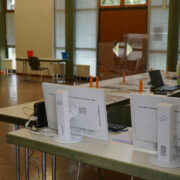 Das Corona-Testzentrum in Aichig in Bayreuth ist derzeit überlastet. Archivfoto: Raphael Weiß