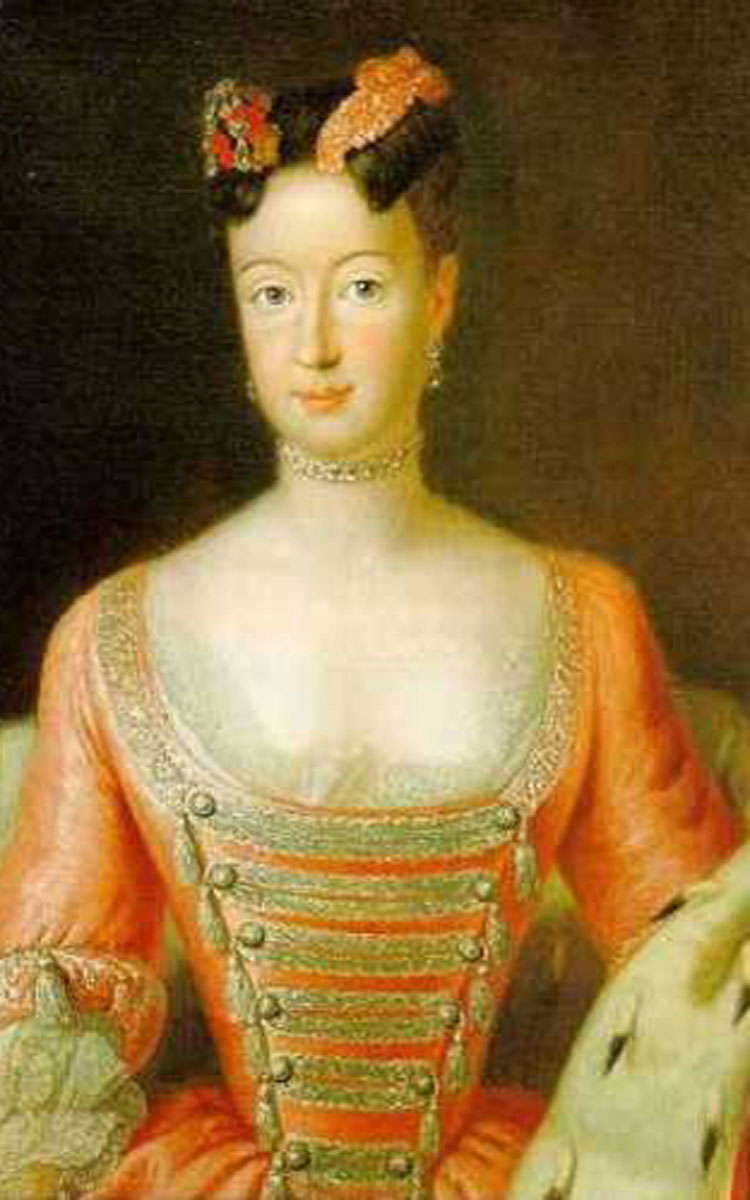 Markgräfin Wilhelmine - Ehefrau von Markgraf Friedrich. Repro: Stephan Müller