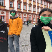 Fridays For Future Demonstration in Bayreuth. Foto: Christoph Wiedemann