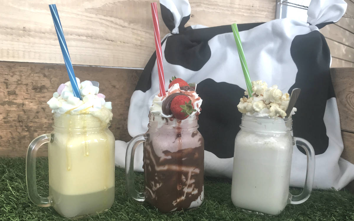 Die beliebtesten Getränke in der Milchbar Bayreuth sind die Freakshakes. Am 30. September hat das Pop-Up-Café zum letzten Mal geöffnet. Foto: privat