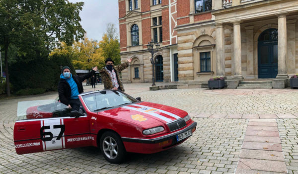 The Deutschland Rally machte am Mittwoch (7.10.2020) Station in Bayreuth. Foto: Raphael Weiß