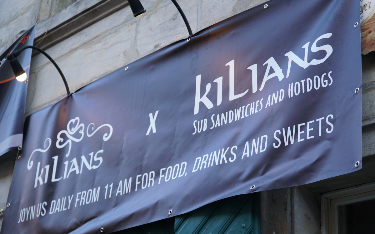 Gastronom aus Bayreuth nimmt die Corona-Krise als Chance und will sein Geschäft sogar erweitern: Das Kilians Subs & Sandwiches. Foto: Raphael Weiß