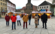 Am Montag (16.11.2020) wurde der Weihnachtsmarkt light in der Fußgängerzone in Bayreuth eröffnet. Foto: Raphael Weiß