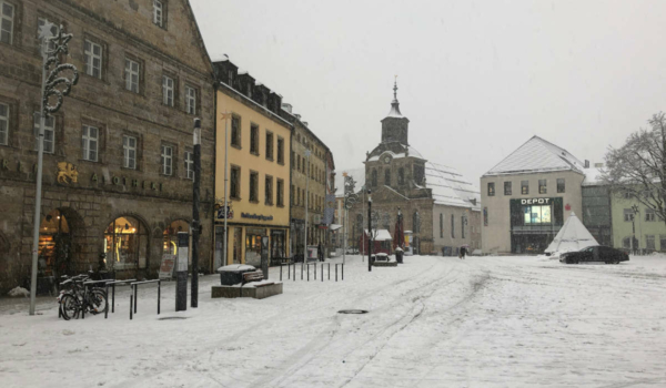 In Bayreuth soll es wieder schneien. Archivfoto: Katharina Adler