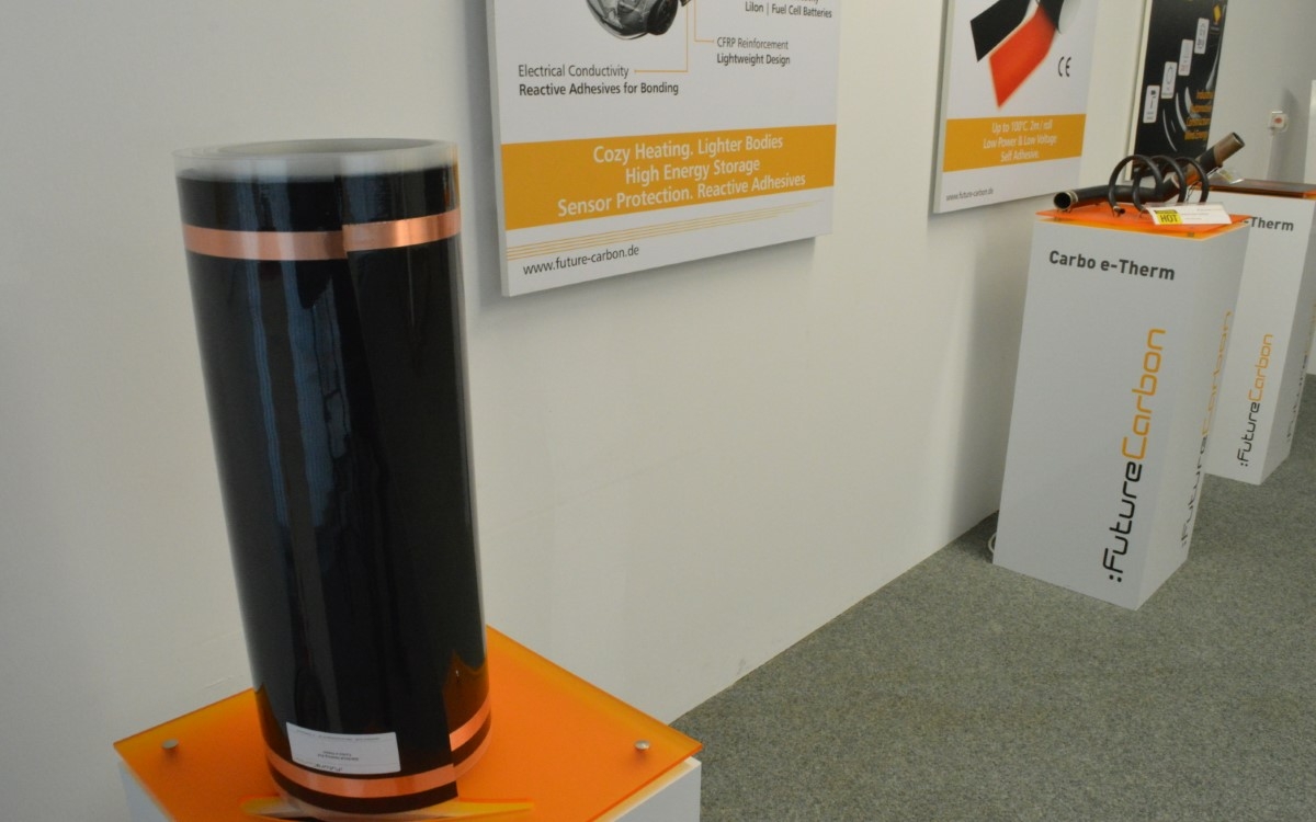 Future Carbon aus Bayreuth hat ein innovatives Heizsystem entwickelt. Foto: Raphael Weiß