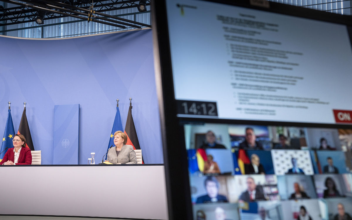 Bundeskanzlerin Angela Merkel berät am Donnerstag, 2. Dezember 2021, um 11 Uhr mit Söder und den anderen Ministerpräsidenten über die geplanten Corona-Maßnahmen in Deutschland. Archivfoto: Bundesregierung / Guido Bergmann