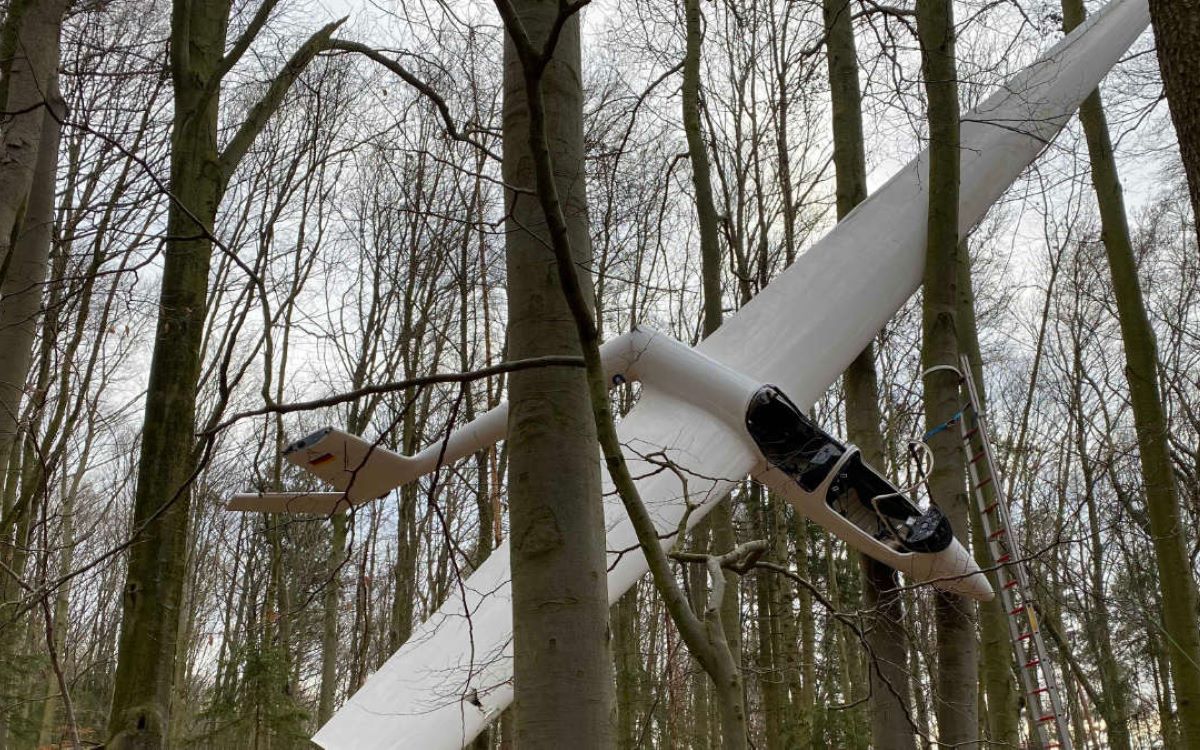 Segelflieger über Oberfranken abgestürzt: Das ist bisher bekannt. Foto: News5/Merzbach