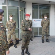 Generäle in Bayreuth zu Besuch mit Oberbürgermeister Ebersberger. Foto: Stadt Bayreuth