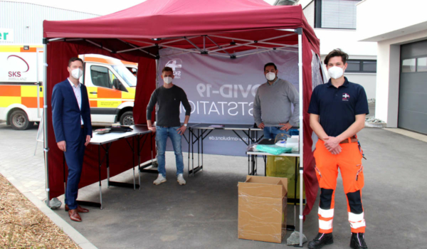 Noch mehr Corona-Tests im Landkreis Bayreuth: Landrat begutachtet Vorschlag. Foto: Landratsamt Bayreuth