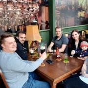 Seit Freitag (14. Mai 2021) hat das Irish Pub Dubliners in Bayreuth seinen Außenbereich wieder geöffnet. Das bt hat mit Betreiber Ralph Neidhardt gesprochen, wie es lief. Foto: privat