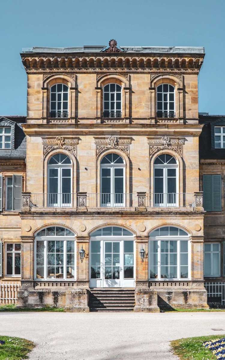 Italienflair in der Fränkischen Schweiz: Das Schloss Fantaisie in Eckersdorf. Foto: Alexandra Baier