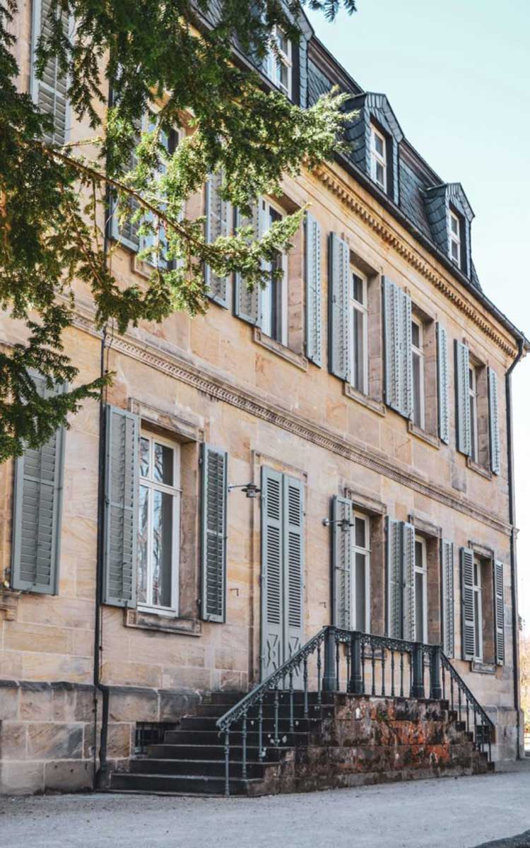 Italienflair in der Fränkischen Schweiz: Das Schloss Fantaisie in Eckersdorf. Foto: Alexandra Baier