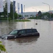 Bindlach wurde von dem Unwetter im Juni besonders hart getroffen. Archivfoto: privat