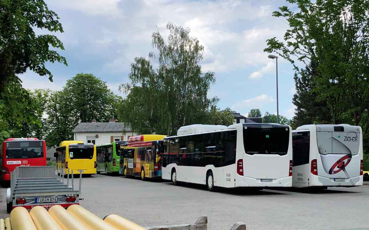 Der Omnibusbetriebshof der Stadtwerke Bayreuth soll in das Konzept integriert werden. Bild: Jürgen Lenkeit