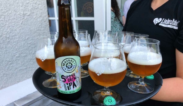 SummerCres Session IPA - das Bier der Azubis der Brauerei Maisel. Bild: Jürgen Lenkeit