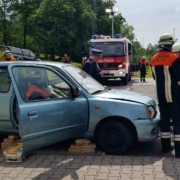 Die Freiwillige Feuerwehr Weidenberg unterzog sich einer Leistungsprüfung. Bild: Freiwillige Feuerwehr Bayreuth