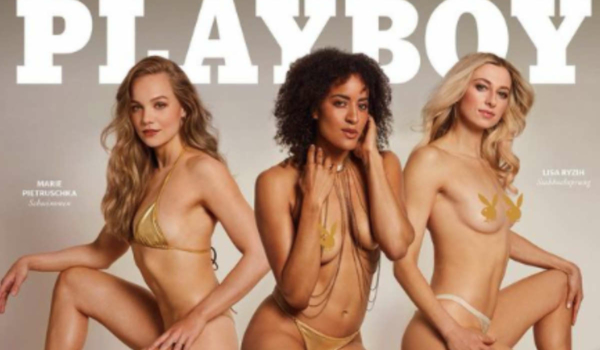 Alexandra Ndolo auf dem Cover des Playboy. Die Sportlerin stammt gebürtig aus Bayreuth. Foto: Screenshot/ Instagram-Account alexandrandolo/ Foto: Sacha Höchstetter für Playboy