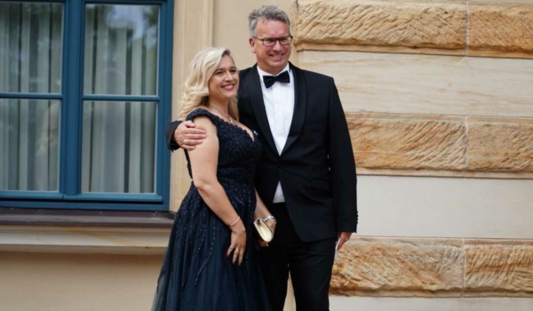 Melanie Huml, Ministerin für Europaangelegenheiten und Internationales in Bayern mit Ehemann Markus. Bild: Michael Kind