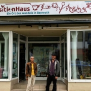 Das TransitionHaus in Bayreuth: Inge Zerrener-Fritzsche und David Kienle wollen mit ihrem Ort der Begegnung einen zu einem Wertewandel in der Stadt beitragen. Bild: Jürgen Lenkeit