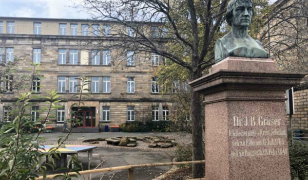 Die langen Sanierungsarbeiten in der Graserschule sorgen bei einem Vater für starken Unmut. Archivfoto: Redaktion