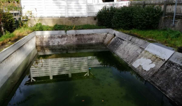 Am Rodersberg in Bayreuth wird der alte Feuerwehrlöschteich in einen Naturgarten umgestaltet. Bild: Stadt Bayreuth